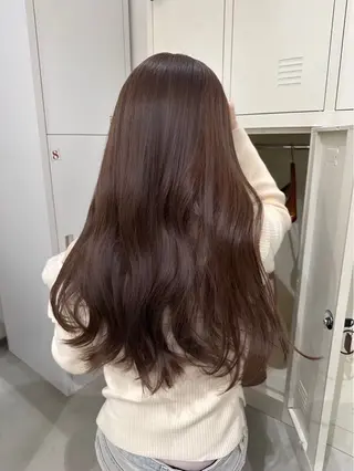 ロング カラー 🪼AYUKA🍄 モデルさん大募集‼️のヘアスタイル