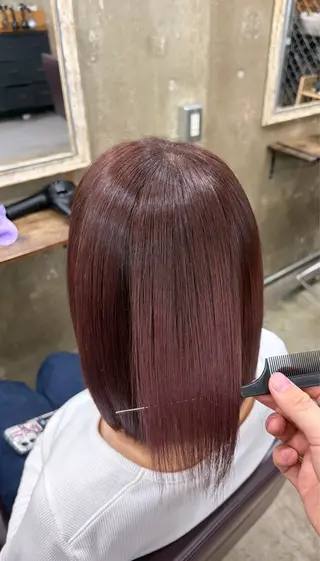 ショート カラー CALON本店よしき 透明感/似合わせのヘアスタイル