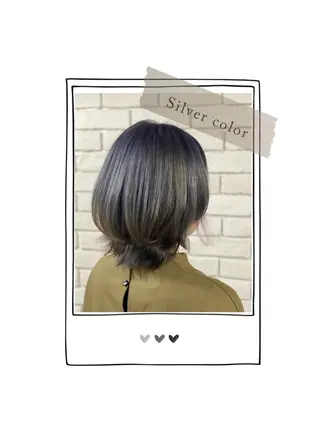 ショート カラー ☘️ motion ALOE ☘️のヘアスタイル