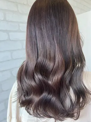 ロング 川野 柚奈のヘアスタイル