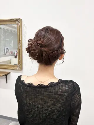 ヘアアレンジ ヘアサロン ミカヅキのヘアスタイル