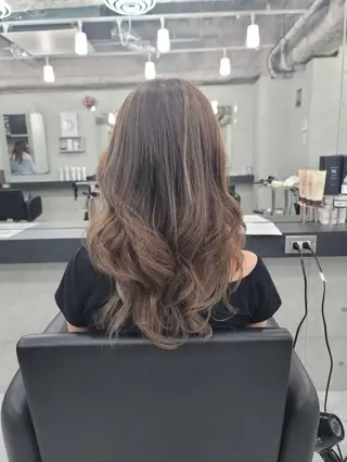 ロング カラー パーマ ❇️安達 優心❇️ レイヤー/艶髪特化のヘアスタイル
