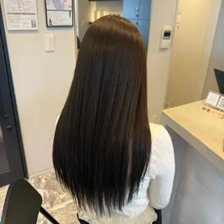 セミロング あおい/透明感 /ハイトーンのヘアスタイル