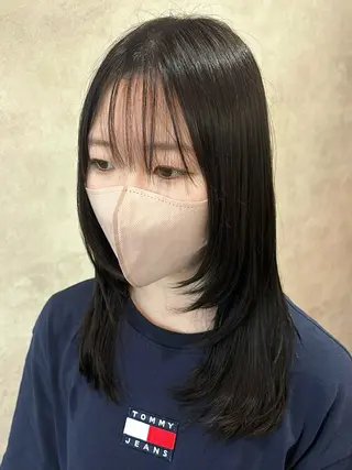 ミディアム カラー SAYA 🌱のヘアスタイル