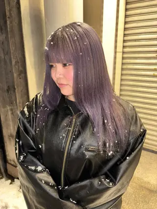 セミロング カラー 田所 煌斗のヘアスタイル