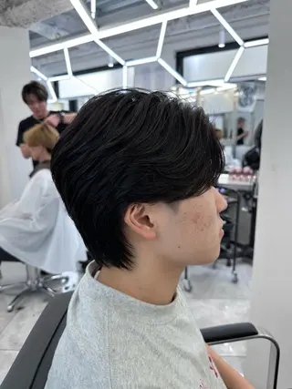 パーマ メンズ 💎メンズカット ／フェザー／細野💎のヘアスタイル