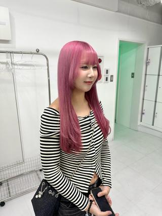 ロング カラー GEAR./冬先取り カラー/HAYATOのヘアスタイル