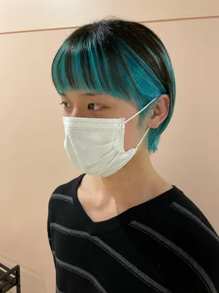 ショート REONA🪽✨薬院 レイヤーカット🫧のヘアスタイル