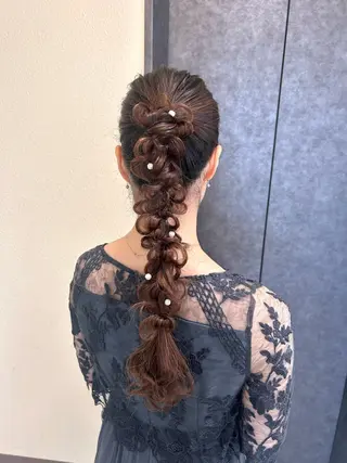 ロング Mila Hazukiのヘアスタイル