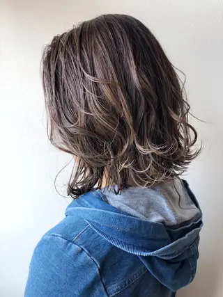 ミディアム peige 斉藤✨大人ヘアー✨のヘアスタイル