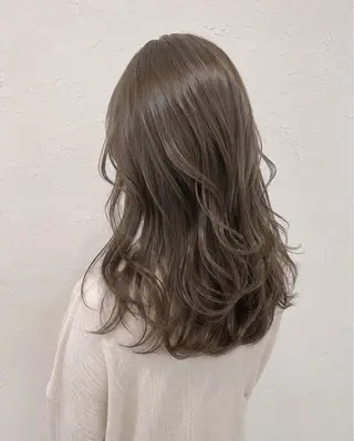 セミロング ヘアアレンジ 横浜/透明感カラー/ 𝐬𝐡𝐢𝐨𝐧のヘアスタイル