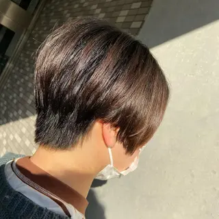 ショート 💜推しインナー カラー/菊池柊真💜のヘアスタイル