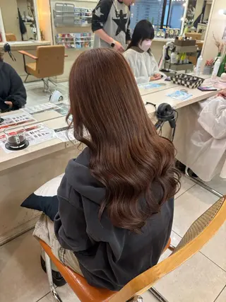 ロング ヘアアレンジ 横浜/海外girl 🫦🤎/kannaのヘアスタイル