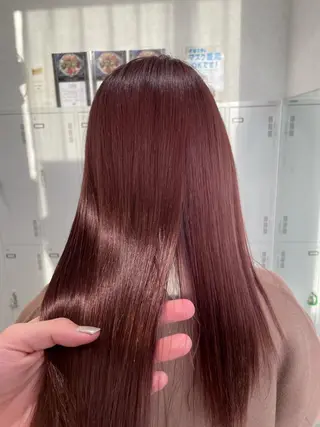 ロング カラー HAREru. モデル募集【戸塚】のヘアスタイル
