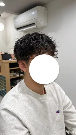パーマ メンズ 鈴木 千尋のヘアスタイル