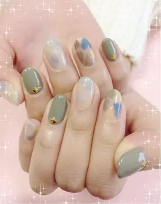 ネイル ベテランネイル cnc  nailのネイルデザイン