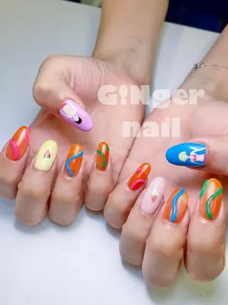 ネイル 代々木 GINGERNAILのネイルデザイン