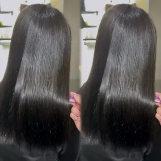セミロング ⠀ 流菜のヘアスタイル