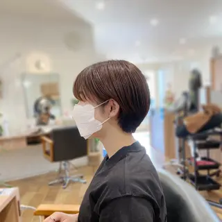 ショート カラー 佐藤 剛のヘアスタイル
