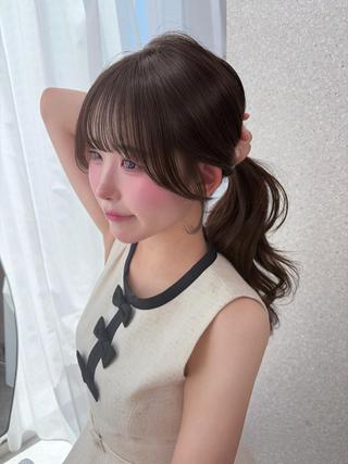 ロング カラー 天神美容室 🎀hinaのヘアスタイル
