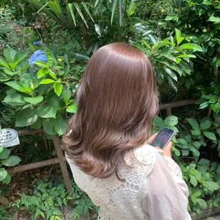 セミロング little 小濱彰太のヘアスタイル