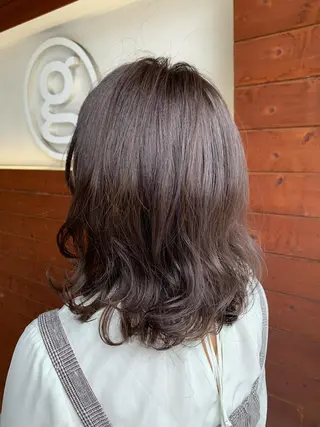 ミディアム カラー IORI #韓国ヘア#髪質改善のヘアスタイル