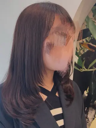 ロング カラー メンズカット ヘアセットAya🥀のヘアスタイル
