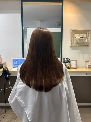 ロング 飯岡 セナのヘアスタイル