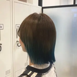 ショート カラー LiTA. はません 太田 瑠花のヘアスタイル