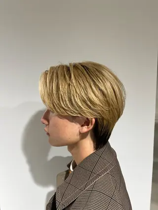 ショート カラー メンズ 🏆メンズヘア特化 🥇代表りんぺーのヘアスタイル