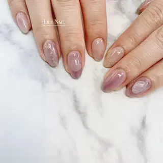 ネイル モチの良さ◉ フィルインネイル♡のネイルデザイン