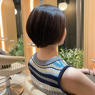 ショート カラー 肩上の長さお任せ☆ マンツーマン*小泉*のヘアスタイル