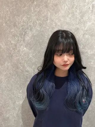 ロング カラー 梅田サロン✨ TAISHIのヘアスタイル