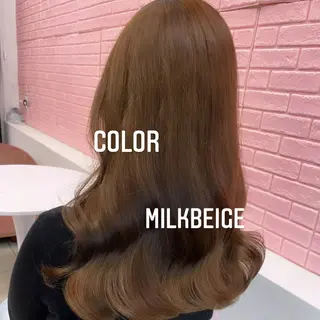 ロング カラー エクステ🩵ブリーチ 韓国ヘア🩵KAEのヘアスタイル
