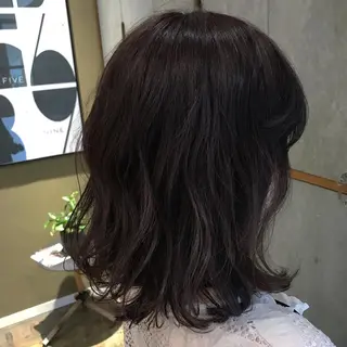 ミディアム kiyono ⭐︎ダブルカラーのヘアスタイル