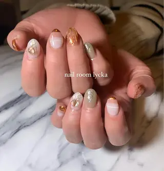 ネイル ネイルルームリッカ 𝐦𝐚𝐲𝐮のネイルデザイン