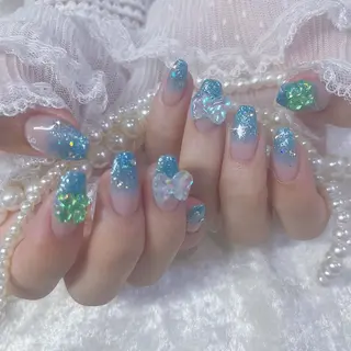 ネイル Maya 🧊🫧‪／渋谷のネイルデザイン