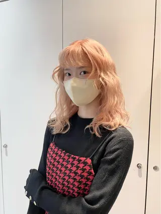 セミロング 前田 菜奈子のヘアスタイル