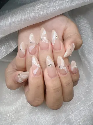 ネイル Lee Nails チップ長さだし専門店のネイルデザイン