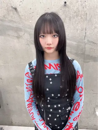 モリシタ チョウのヘアスタイル