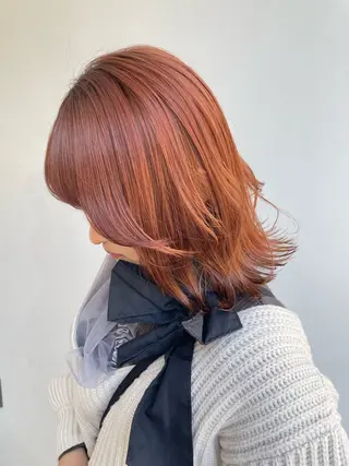 ミディアム カラー たなか こころ🎀のヘアスタイル