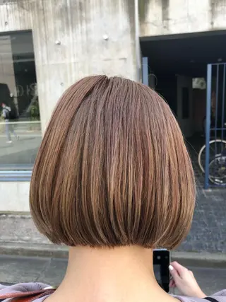 ショート 高梨 里穂のヘアスタイル