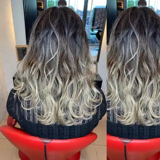 ロング カラー EARTH石巻店 尾形 裕のヘアスタイル