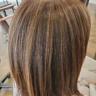 カラー ミディアム 松浦 正春のヘアスタイル