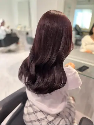 カラー *❤︎透け感モテヘア モデル募集❤︎のヘアスタイル