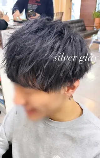 ショート レイヤー/艶髪カラー 森本くるみのヘアスタイル