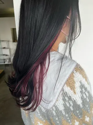 ミディアム おせ ちさとのヘアスタイル