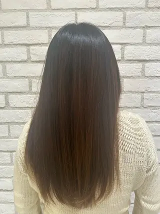 ロング モデル募集中 松原京のヘアスタイル