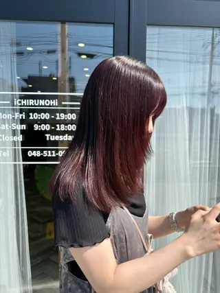 ミディアム nono 🎀のヘアスタイル