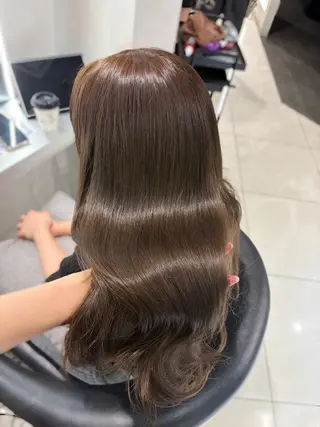 ロング カラー 韓国レイヤー×モテ髪 /MITSUKI🤍のヘアスタイル